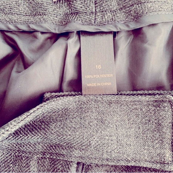 Lane Bryant Gray Dress Pants Sz 16 - Picture 4 of 4